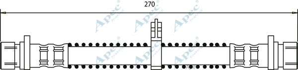 APEC BRAKING Jarruletku HOS3537